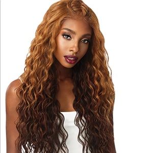 Loose Curl Lace Frontal Synthetic Wig